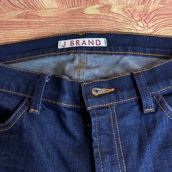 J Brand The Pencil Slim Stretch Dark Wash - Picture 10 of 15